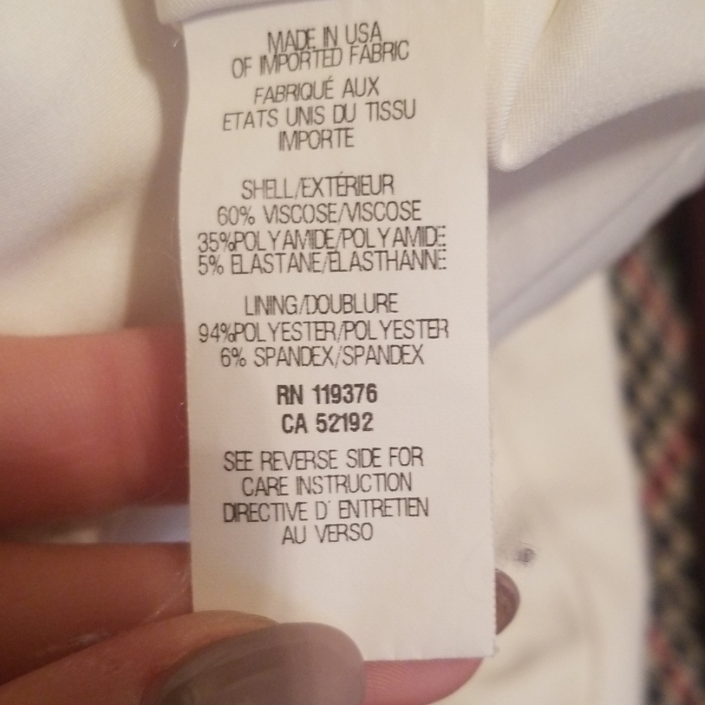 HELMUT LANG White Ponte Moto Jacket Size:L - Picture 7 of 8